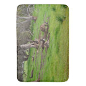Kangaroo Siesta Large Memory Scham Bath Mat (Voorkant Verticaal)