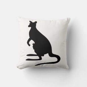 Kangaroo Silhouette Kussen