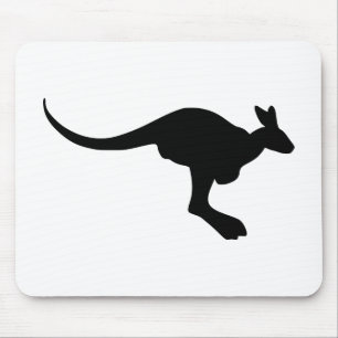 Kangaroo Silhouette Muismat