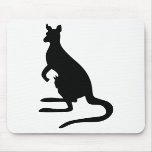 Kangaroo Silhouette Muismat