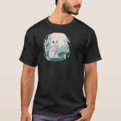 Kangaroo Silhouette T-shirt Design (Voorkant)