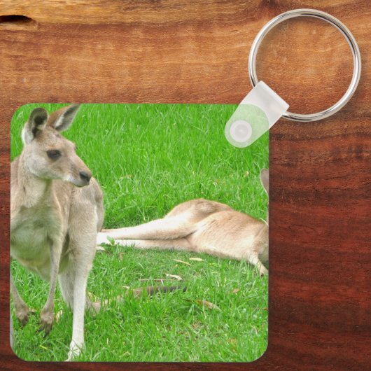 Kangaroo sleutelhanger (Achterkant)