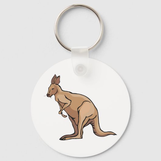Kangaroo Sleutelhanger (Achterkant)