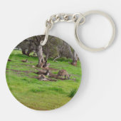 Kangaroo Slumber Party Sleutelhanger (Achterkant)