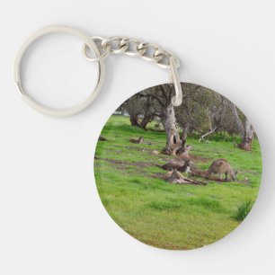 Kangaroo Slumber Party Sleutelhanger