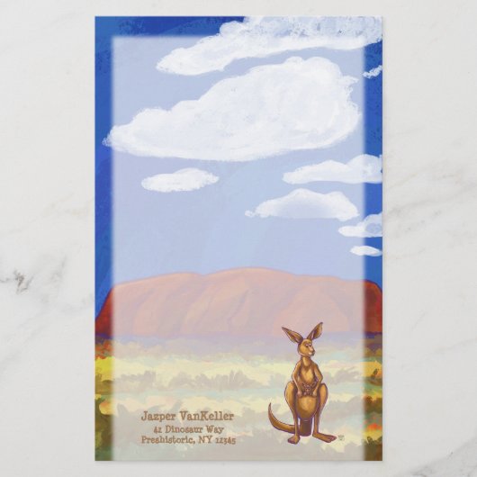 Kangaroo Stationery Briefpapier (Voorkant)