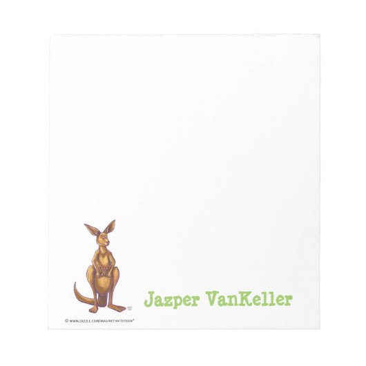 Kangaroo Stationery Notitieblok (Voorkant)