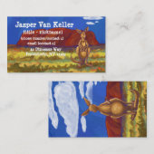 Kangaroo Stationery Visitekaartje (Voorkant / Achterkant)