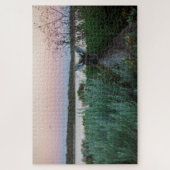 Kangaroo Sunset bij het Australië-meer, 1014 stuks Legpuzzel (Verticaal)