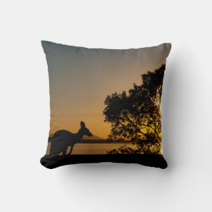 Kangaroo Sunset Kussen