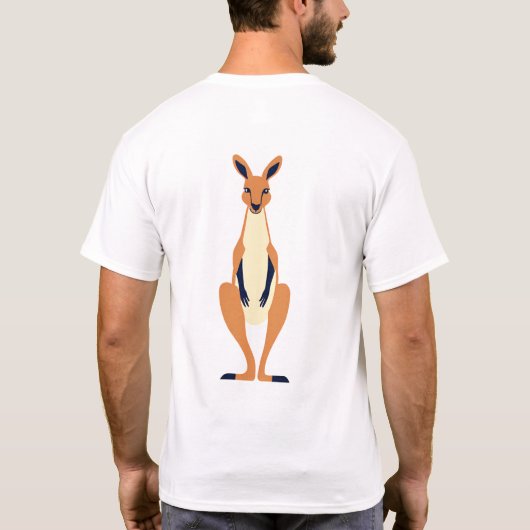 Kangaroo T-shirt (Achterkant)