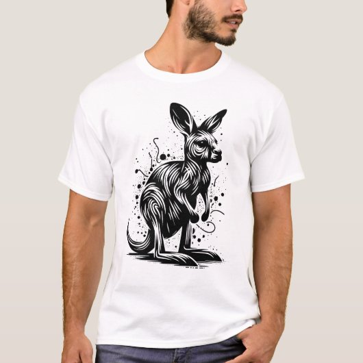 Kangaroo T-shirt (Voorkant)
