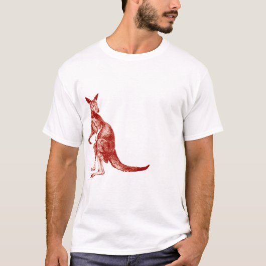 Kangaroo T-shirt (Voorkant)