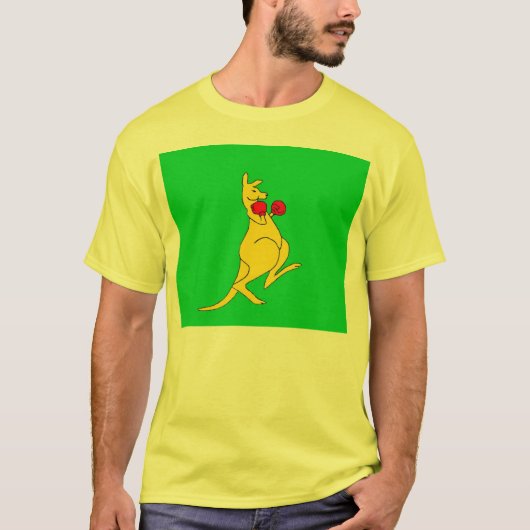 kangaroo t-shirt voor dozen (Voorkant)