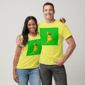 kangaroo t-shirt voor dozen (Unisex)