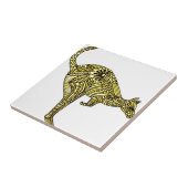 Kangaroo Tegeltje (Zijkant)