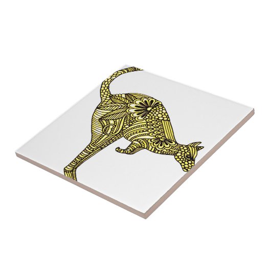 Kangaroo Tegeltje (Zijkant)