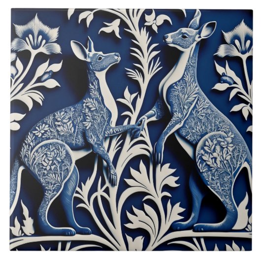 Kangaroo Tegeltje (Voorkant)
