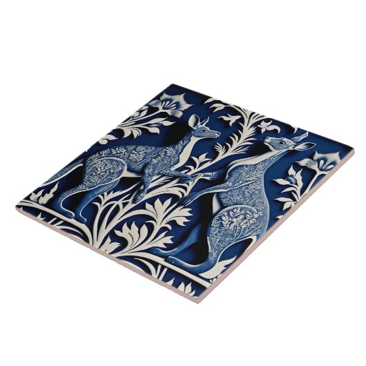 Kangaroo Tegeltje (Zijkant)