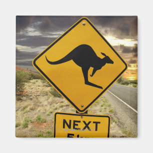 Kangaroo-teken, Australië Magneet