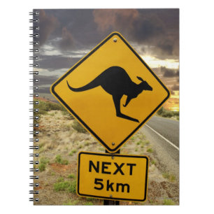 Kangaroo-teken, Australië Notitieboek