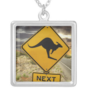 Kangaroo-teken, Australië Zilver Vergulden Ketting