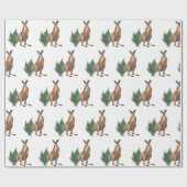 Kangaroo-tekening Cadeaupapier (Vlak)