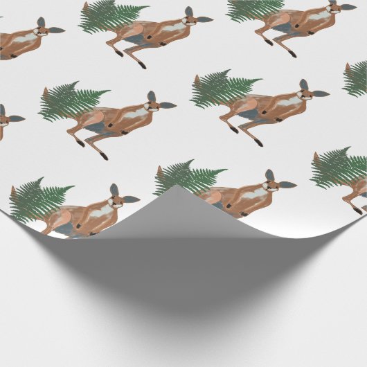 Kangaroo-tekening Cadeaupapier (Hoek)