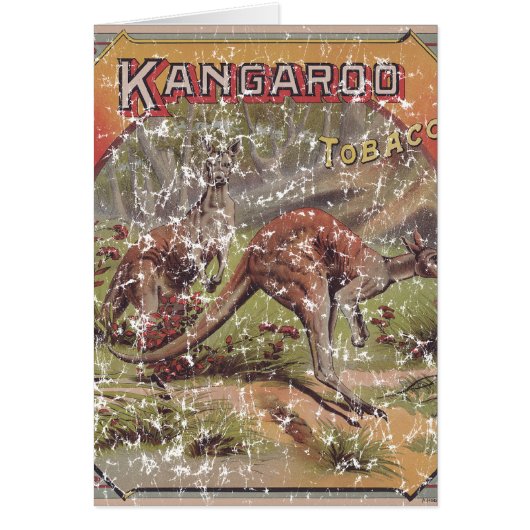 Kangaroo Tobacco 1900 (Voorkant)