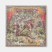 Kangaroo Tobacco 1900 Magneet (Voorkant)