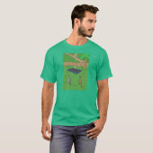Kangaroo Trampoline Bounce T Shirt (Voorkant volledig)