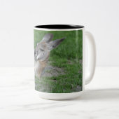 Kangaroo Tweekleurige Koffiemok (Voorkant rechts)