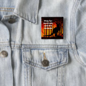 Kangaroo Vierkante Button 5,1 Cm (In situ)