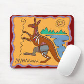 Kangaroo X-ray Art Muismat (Met muis)