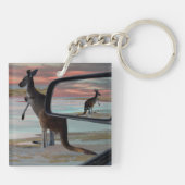 Kangaroo Zee Breezes Sleutelhanger (Achterkant)