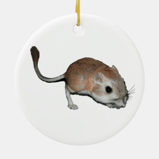 Kangaroorrat Keramisch Ornament (Achterkant)