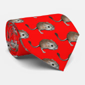 Kangaroorrat Stropdas (Opgerold)