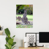 Kangaroos mummy poster (Thuiskantoor)