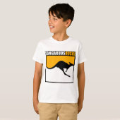 Kangaroos Rock! T-shirt (Voorkant volledig)