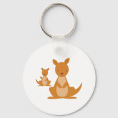 Kangaroos Sleutelhanger (Voorkant)