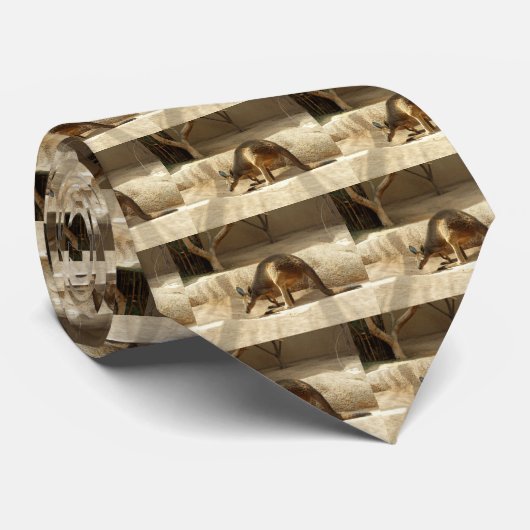 Kangaroos Stropdas (Opgerold)