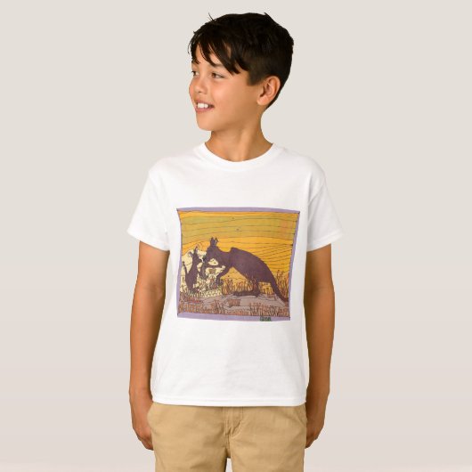 Kangaroos T-shirt (Voorkant volledig)
