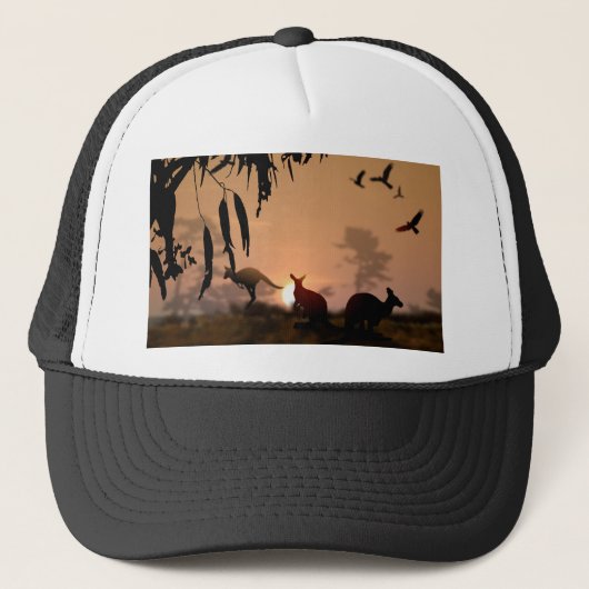 Kangaroos Trucker Pet (Voorkant)
