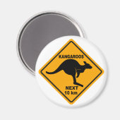 Kangaroos Volgende 10 km Magneet (Voorkant / Achterkant)