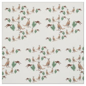 Kangaroos Wildlife Art Stof (Swatch)