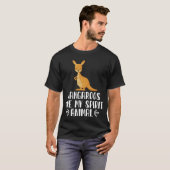 Kangaroos zijn mijn dieren t-shirt (Voorkant volledig)