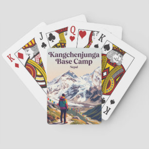 Kangchenjunga Basiskamp Nepal Pokerkaarten