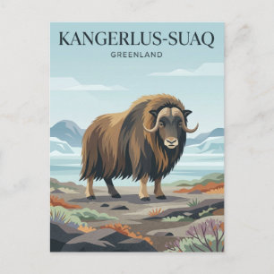 Kangerlussuaq Groenland Briefkaart
