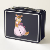 Kangoeroe als bruid met trouwjurk (Achterkant)