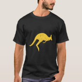 Kangoeroe Australië Aussie Roo Kangoeroe T-shirt (Voorkant)